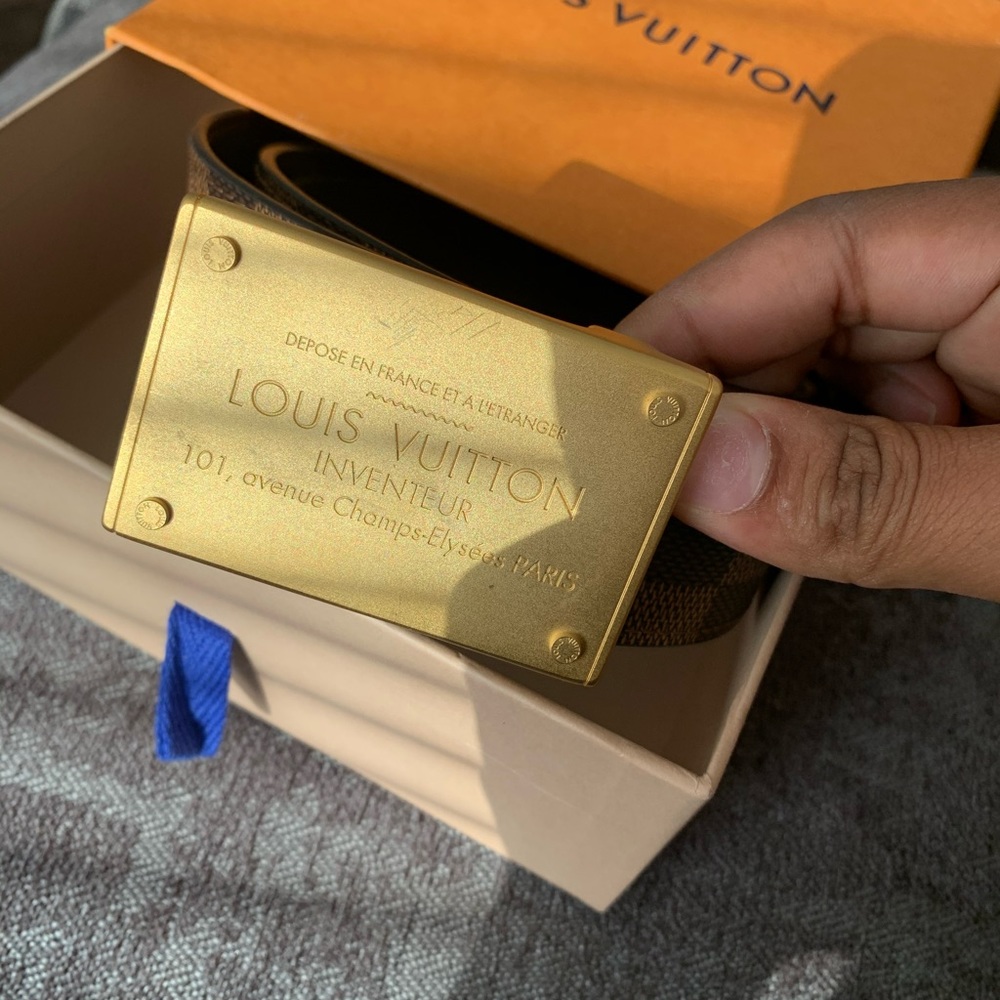 Men’s Louis Vuitton belt - Picture 3 of 7